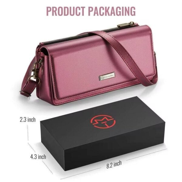 Ladies crossbody clutch bag - Image 4