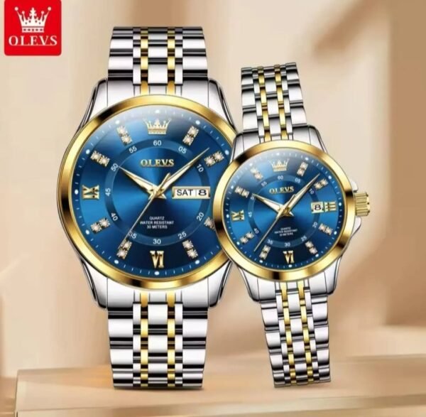 Olevs His and hers watches
