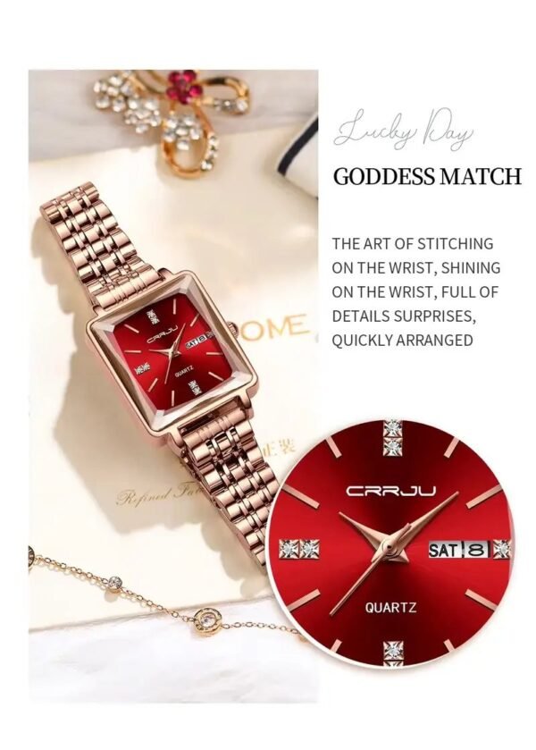 Crrju classic ladies watch - Image 3