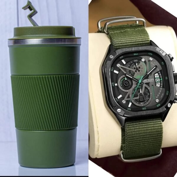 Classic men's watch +Thermal mug