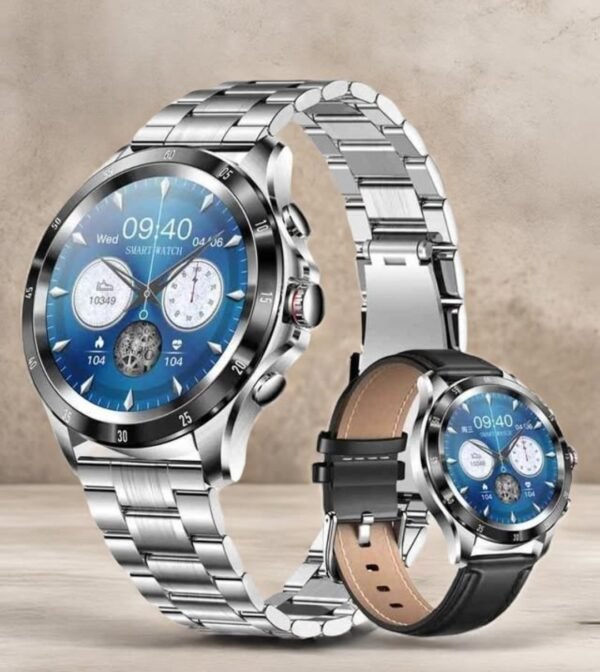 Classic men's smart watch-silver