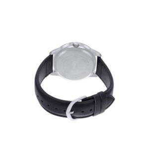 Alternative view of Casio MTP-V004L-1BMen’s Black Leather Band Black Dial