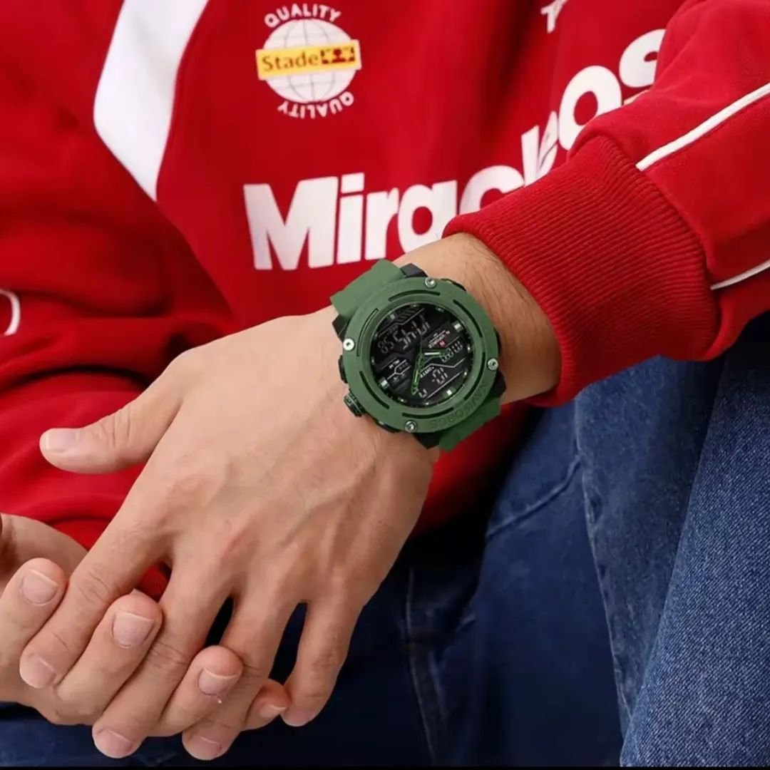 Naviforce classic men's watch - Dual display - Image 3