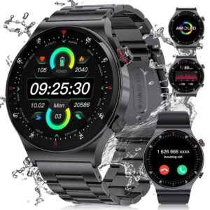 Classic men's smart watch-Black