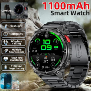 Classic men's smart watch-Black