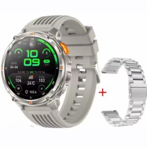 Alternative view of Classic men's smart watch -Silver