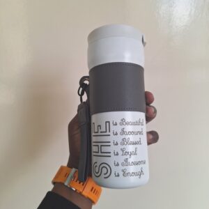 Her thermal mug-white