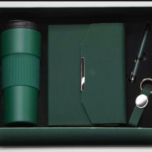 Executive gift set, 4in1-Green