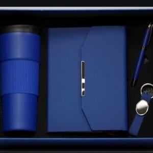 Executive gift set, 4in1-Blue