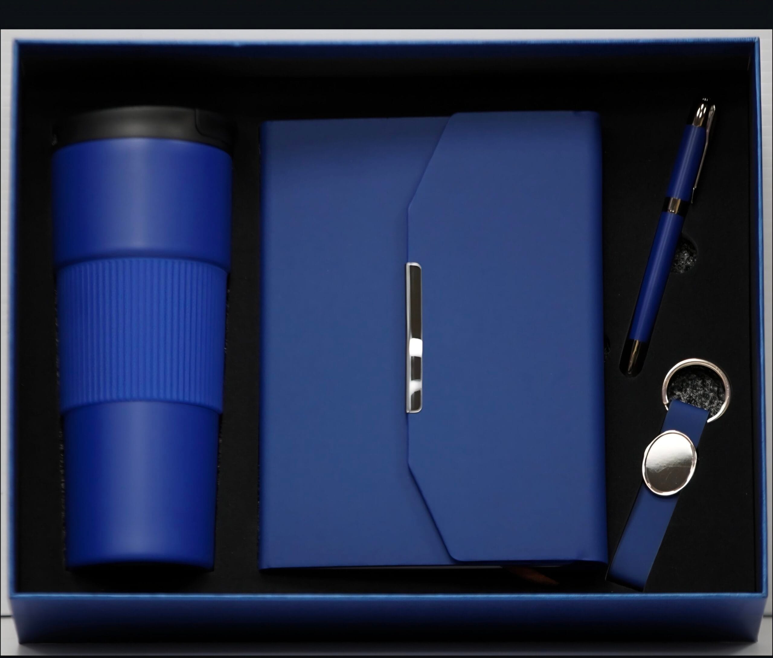 Executive gift set, 4in1-Blue