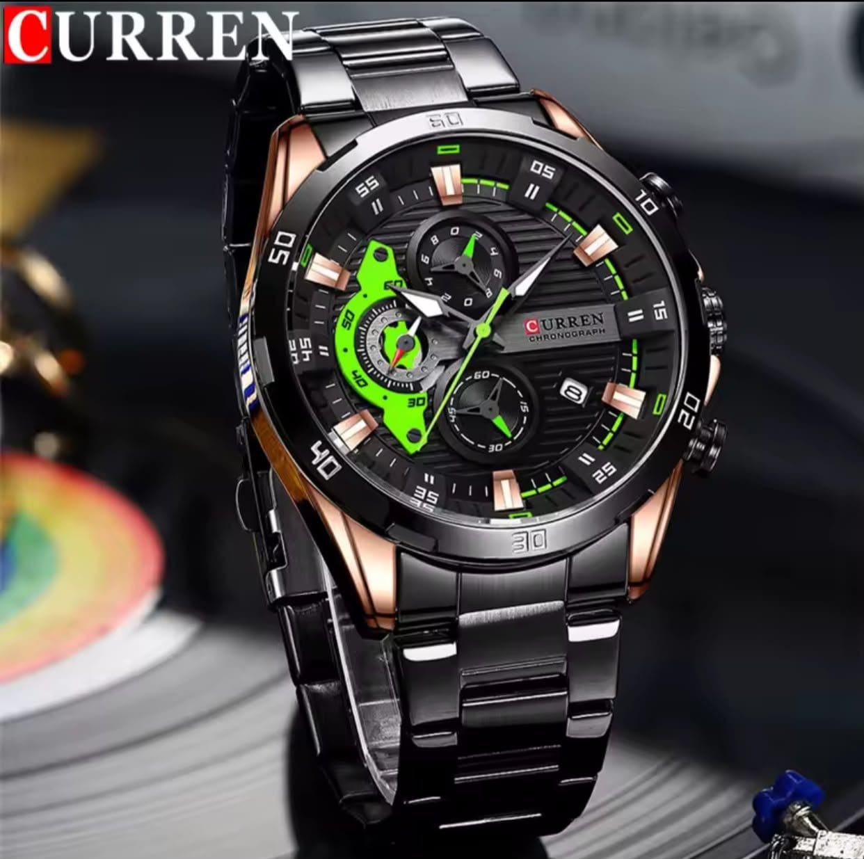 Curren Classy men's watch-Black