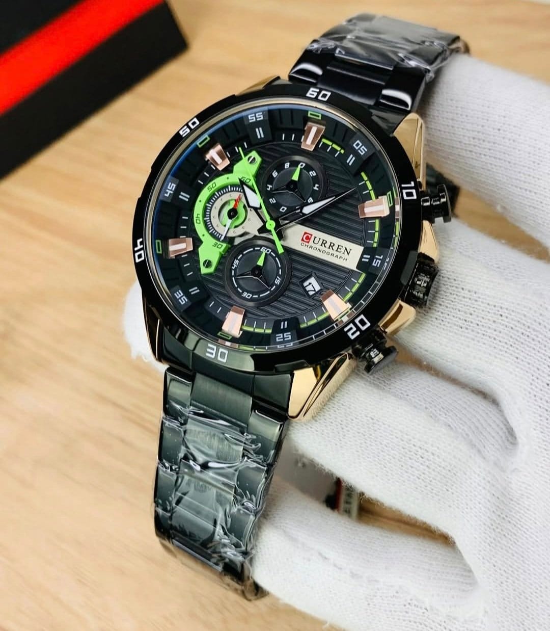Curren Classy men's watch-Black - Image 2